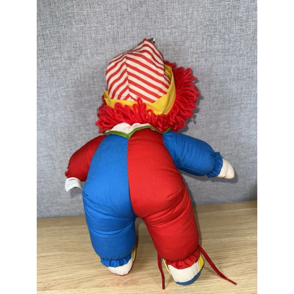 Vtg 1983 Amtoy Learn to Dress Clown Plush 16